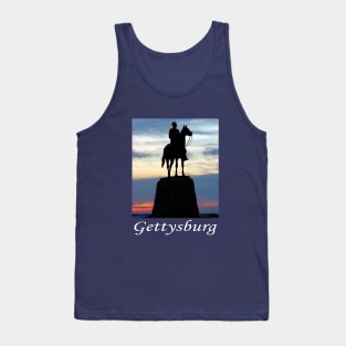 General Meade Monument - Sunrise at Gettysburg Tank Top